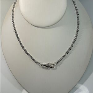 Artisan Handmade Hypoallergenic Stainless Steel Chain With Custom Hook Clasp